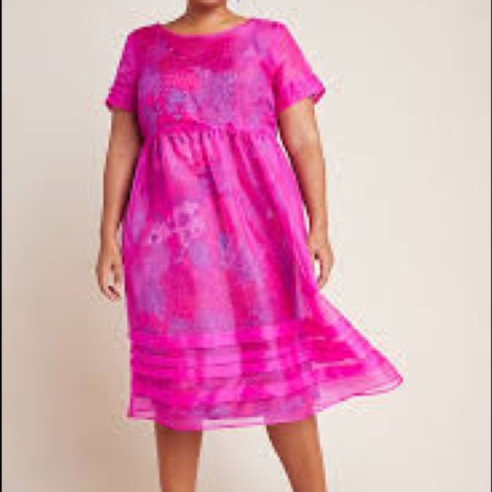 ISO In Search of the Anthropologie Gabrielle Silk Organza dress